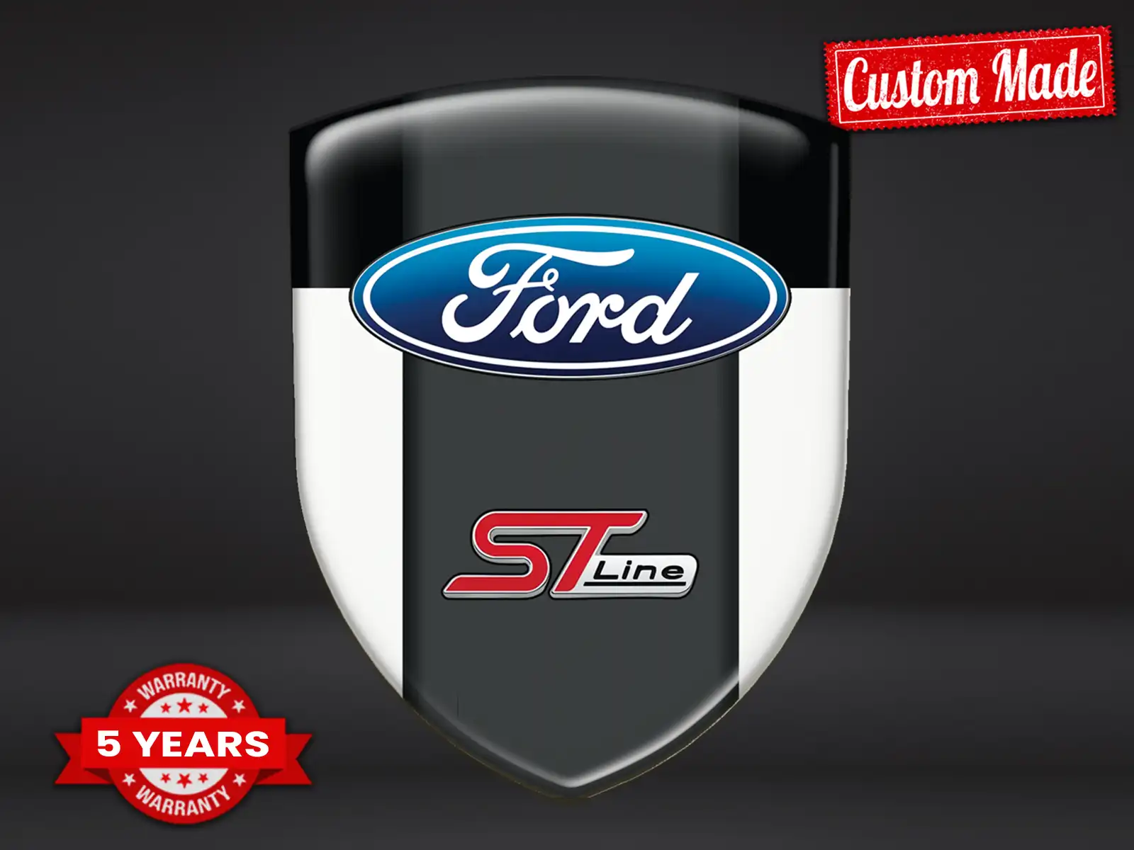 Ford Emblemas Auto Personalizados Resistentes Estrella